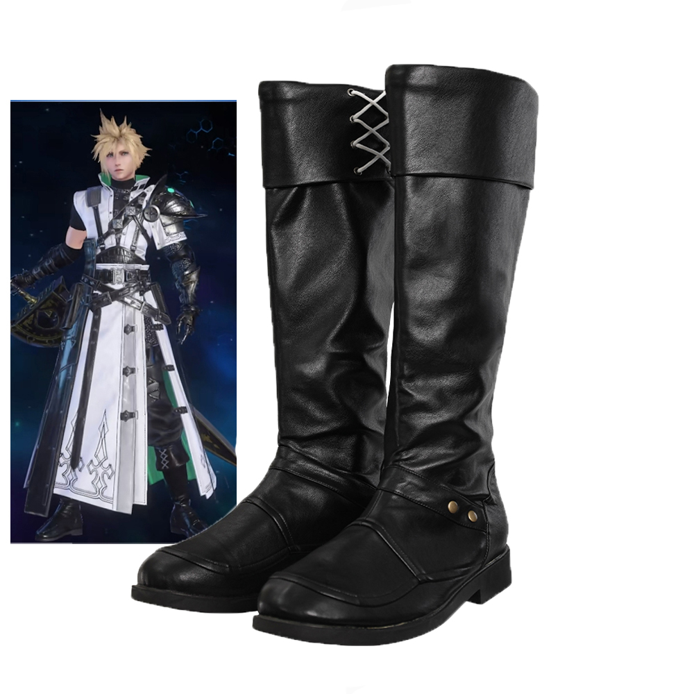 Final Fantasy Cloud Strife Cosplay Shoes Boots  M20240697